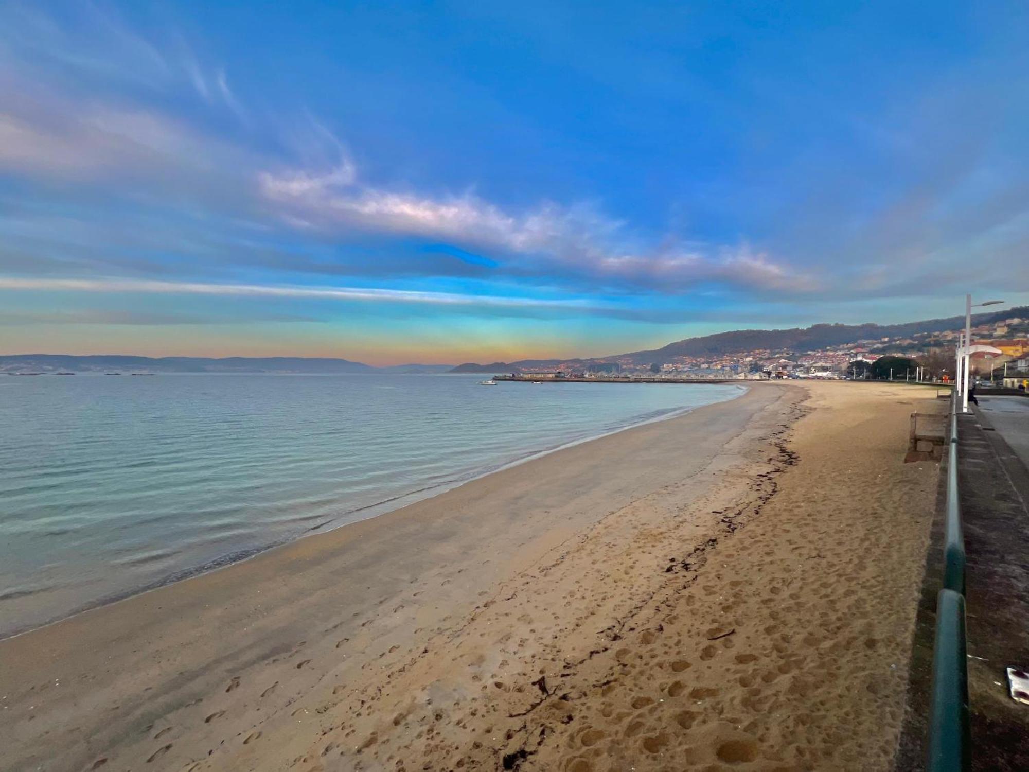 Apartamento Céntrico cerca de la playa Bueu Exterior foto